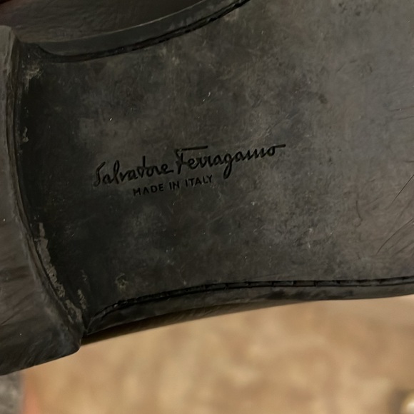 MEN’S SALVATORE FERRAGAMO  LOAFER SIZE 11D🤎🖤🩶 - Picture 6 of 7